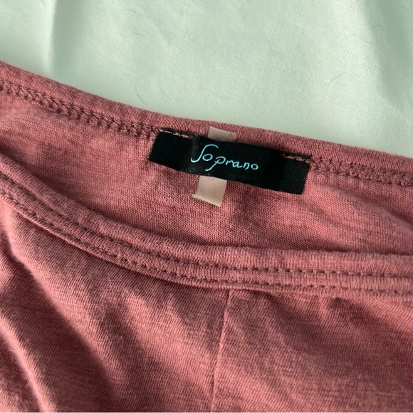 Women's Soprano Wide Sleeved Cropped Top - S - Picture 5 of 6